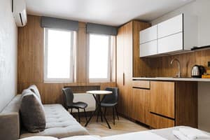Квартира CityApartments Akademmistechko Kyiv. Студио двухместный +2     304/1 3